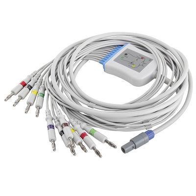 Welch Allyn SE-PRO-600 M2461A EKG Kablosu ve Kurşun Teller IEC 4.0Muz Konnektörü