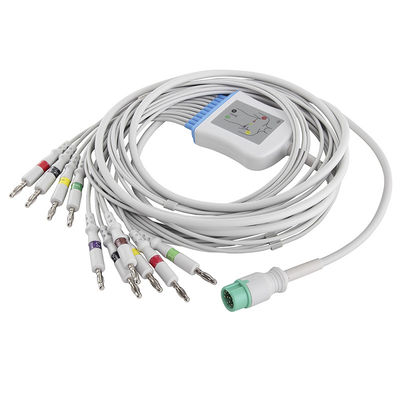 Mindary Beneview T5 T8 M2461A EKG Kablosu ve Kurşun Teller IEC4.0Muz Konnektörü