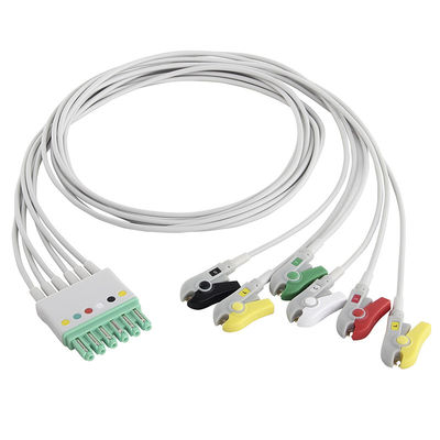 S-iemens Draeger Drager MP03405 EKG Kurşun Kabloları 6 Kurşun Kablo Yakalayıcı M300 Infinity M540 MultiMed Plus IEC Klip