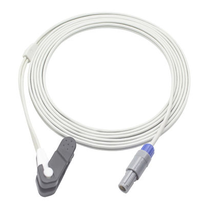 Biocare BM-9000 Spo2 sensörü 6 Pin 40 derece Kulak Klipsi Veternar Klip SpO2 Probu
