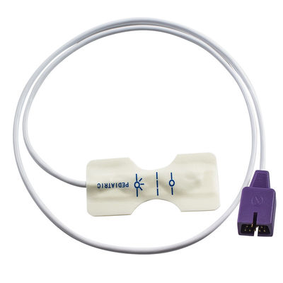 N-ellcor Oxi-max DB9 9pin MAX-I N-20 N-600x Bebek Beyaz Köpük Tek Kullanımlık SPO2 Pulse Oksimetre Parmak Probu