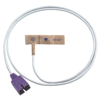 N-ellcor Oxi-max DB9 9pin MAX-A Tek kullanımlık SpO2 Sensörü PM100N NPB-4000 Yetişkin Dokunulmamış Kumaş