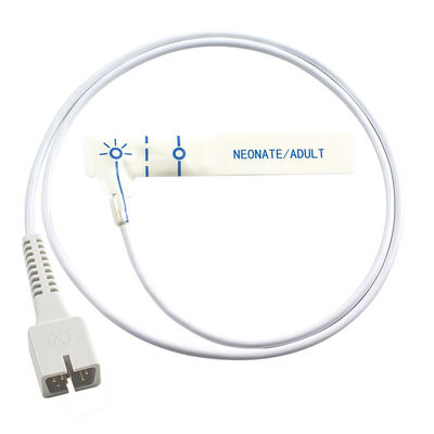 Nonin Tek Kullanımlık Spo2 Sensörü 6000CP 7000P Pediatrik Xpod 3012 Xpod 3012LP Beyaz Köpük Tek Kullanımlık SpO2 Probu