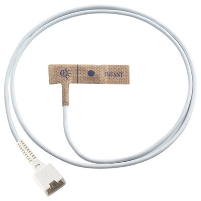 Novametrix 512 513 6pin Tek kullanımlık SpO2 Sensörü 710 715 Yetişkin Dokulamayan Kumaş