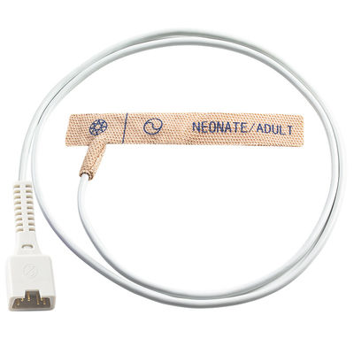 Novametrix 512 MARS 6pin Tek kullanımlık SpO2 Sensörü 710 715 Yetişkin Yeni Doğan Cilt germe Kumaş Tek kullanımlık SpO2 Probu