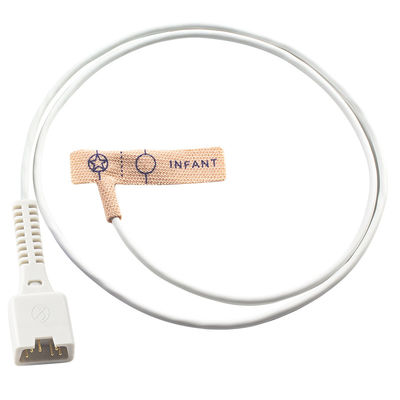 Novametrix 512 MARS 6pin Tek kullanımlık SpO2 Sensörü 710 715 Yetişkin Yeni Doğan Cilt germe Kumaş Tek kullanımlık SpO2 Probu