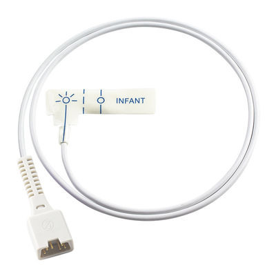 Novametrix 513 710 6pin Tek Kullanımlık SpO2 Sensörü 715 MARS Pediatrik beyaz köpük Tek Kullanımlık SpO2 Probu