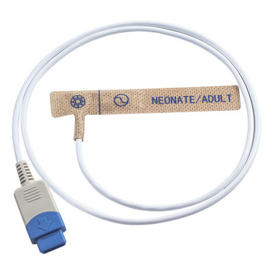 Datex Ohmeda TS-AP-10 TS-AP-25 Tek Kullanımlık SpO2 Sensörü 3800 3900 Yetişkin / Yenidoğan Dokumasız Kumaş Tek Kullanımlık SpO2 Probu