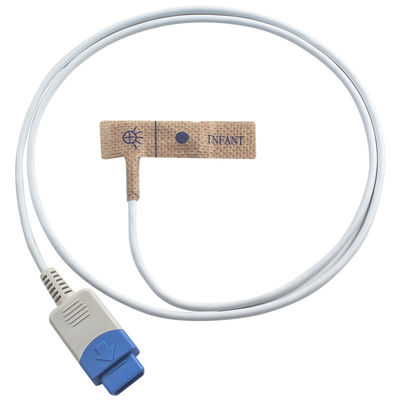 Datex Ohmeda TS-AP-10 TS-AP-25 Tek Kullanımlık SpO2 Sensörü 3800 3900 Yetişkin / Yenidoğan Dokumasız Kumaş Tek Kullanımlık SpO2 Probu
