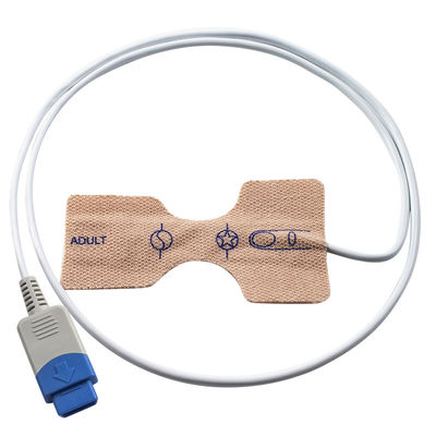 Datex Ohmeda 9pin TS-AF-25 Tek Kullanımlık Yetişkin Yenidoğan Cilt Streç Kumaş Tek Kullanımlık SpO2 Probu