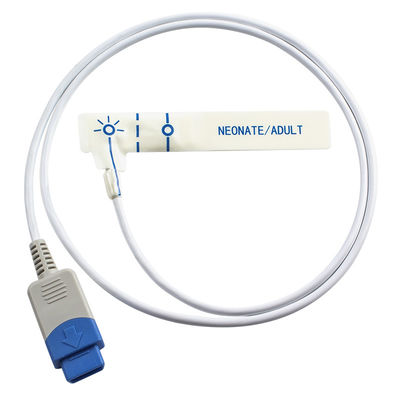 Datex Ohmeda TS-PAW-25 TS-PAW-10 Pediatrik Spo2 Sensörü Beyaz köpüklü Tek kullanımlık SpO2 probu