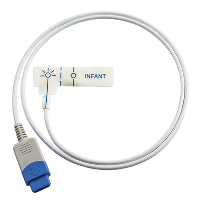 Datex Ohmeda TS-PAW-25 TS-PAW-10 Pediatrik Spo2 Sensörü Beyaz köpüklü Tek kullanımlık SpO2 probu