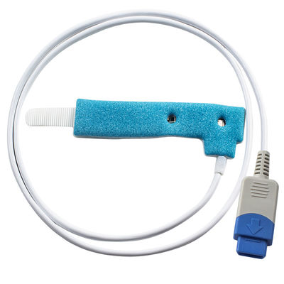 Datex Ohmeda 9 Pin Tek kullanımlık SpO2 Sensörü CS/3 S/5 Kardiyokap/5 Bebek Yeni Doğan Mavi Sünger Tek kullanımlık SpO2 Sondu