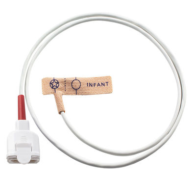 for M-asi-mo Tek Kullanımlık SpO2 Sensörü Kırmızı Seri 11pin Cilt Streç Kumaş
