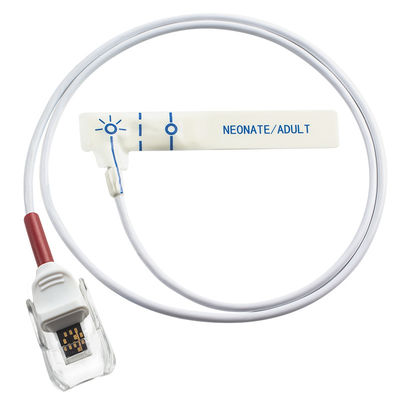 M-asi-mo için Yeni 4476 4001 4075 RD SET Kırmızı Gökkuşağı tech Tek Kullanımlık spo2 sensörü Pediatrik beyaz Köpük