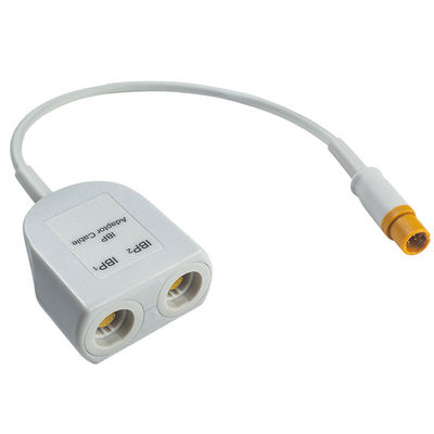 Siemens Drager Uyumlu Çift IBP Adaptör Kablosu 7 pin'den 7 pin'e IBP Uzatma kan basıncı Dönüştürücü Kablosu