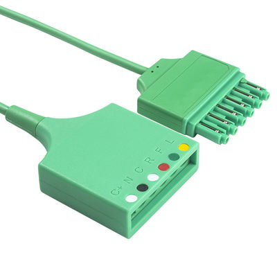 Siemens Draeger MS16256 6 Kurşun EKG Trunk Adaptör Kablosu Drager EKG Uzatma Ana Kablosu Tek Pimli Konnektör
