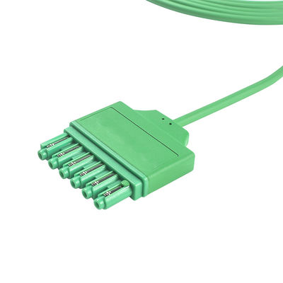 Siemens Draeger MS16256 6 Kurşun EKG Trunk Adaptör Kablosu Drager EKG Uzatma Ana Kablosu Tek Pimli Konnektör