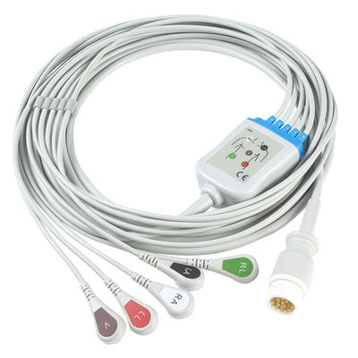 P-Hilips EKG Kabloları ve Kabloları 12pin 5 Uçlu M1975A EKG Kablosu