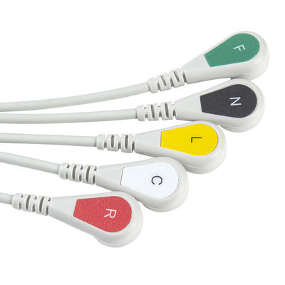GE Marquette CBM-05NA-10AS-0001 EKG Kabloları ve Kurşun Teller 5 Uçlu IEC geçmeli 11pin Konnektör EKG Kablosu