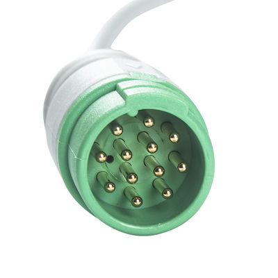 Biolight BLT EKG Kablosu ve Leadwires 5 Kurşunlu IEC Klipsi 12Pin C2557P0 EKG Kablosu