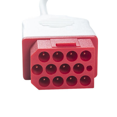 Bionet Yeni BM3 BM5 BM7 5 Kurşunlu EKG Kabloları ve Kurşun Teller Geçmeli EKG Kablosu IEC 12 pin