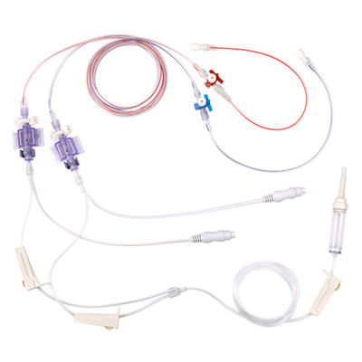 Terner Tip Tek kullanımlık IBP Transducer Kan basıncı IBP adaptör kablosu için P-Hilips