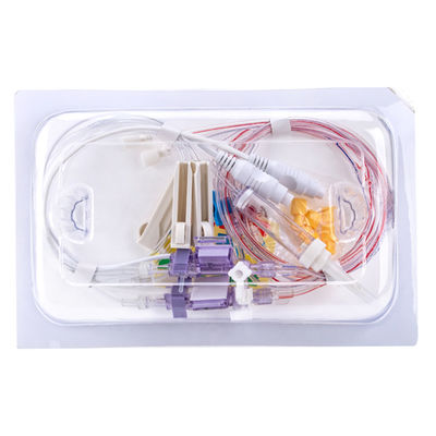 Terner Tip Tek kullanımlık IBP Transducer Kan basıncı IBP adaptör kablosu için P-Hilips