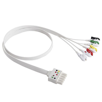 S-iemens EKG Leadwires Tek Kullanımlık 5 Lead EKG Kablosu ve Leadwires