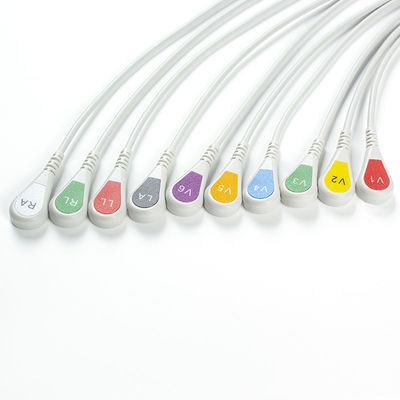 EKG Parçaları Muz EKG Adaptörü Pigtail Adaptörleri 9281-002-50 4mm EKG Elektrot Konektörü