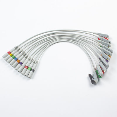 EKG Parçaları Pigtail Adaptörleri 989803101701 40498E 4.00MM EKG Muz Fiş Adaptörüne Geçmeli