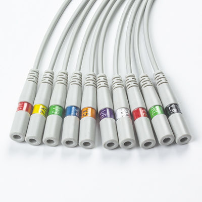 EKG Parçaları Pigtail Adaptörleri 989803101701 40498E 4.00MM EKG Muz Fiş Adaptörüne Geçmeli