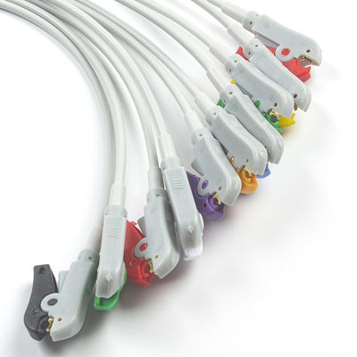 EKG Parçaları Pigtail Adaptörleri 989803101701 40498E 4.00MM EKG Muz Fiş Adaptörüne Geçmeli