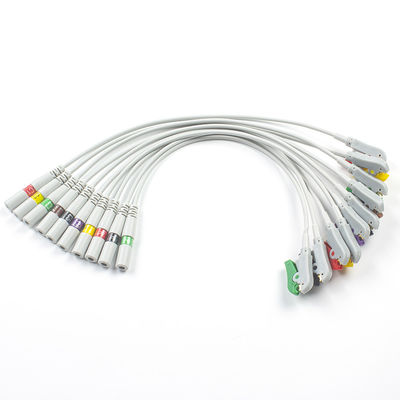 Banana Needle To Clip EKG Adaptörü Pigtail Adaptörleri 3.00MM IEC EKG Elektrot Bağlayıcısı