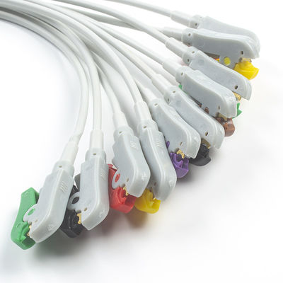Banana Needle To Clip EKG Adaptörü Pigtail Adaptörleri 3.00MM IEC EKG Elektrot Bağlayıcısı