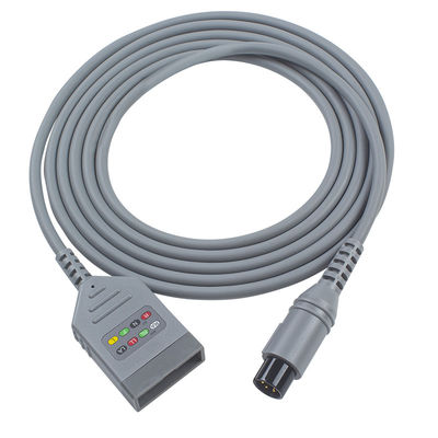 IVY Biomedical 590478 EKG Ana Kablosu 4 Kurşun AHA 3.0 Metre EKG Kablosu
