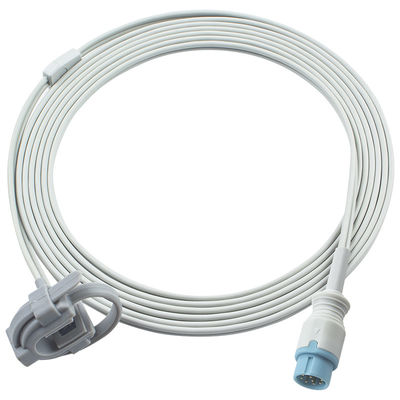 DRE Spo2 sensörü 10Pin P02111 DRE Pro Touch Waveline EZ Tek yönlü Nelcor Tech SpO2 probu