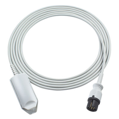 Anke 6 Pin Tekrardan Kullanılabilir SpO2 Sensörü ASC-553 ACS-553A AAMI 6Pin Bağlantısı Yetişkin Yumuşak ucu SpO2 Sondu