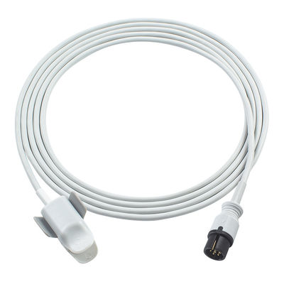 Anke 6 Pin Tekrardan Kullanılabilir SpO2 Sensörü ASC-553 ACS-553A AAMI 6Pin Bağlantısı Yetişkin Yumuşak ucu SpO2 Sondu