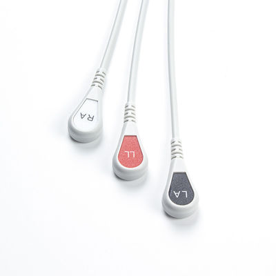 Stryker > Med-tronics > Physio Control uyumlu Doğrudan Bağlantı EKG Kablosu ve Kurşun Kabloları - 11110-000029