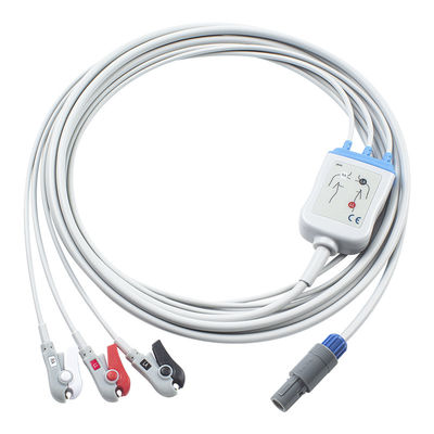 Siemens uyumlu ECG kabloları ve kurşun telleri için 7396448 3 Kurşun Aha yakalayıcı