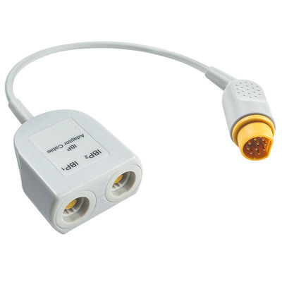 S-iemens/Draeger Çift IBP Adaptör Kablosu 10 Pin'den 7 Pin'e IBP Uzantı Kablosu