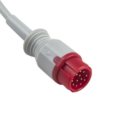 Mindray 12 Pin Dual IBP Adaptör Kablosu Mindray 12 Pin Uzantı Kablosu