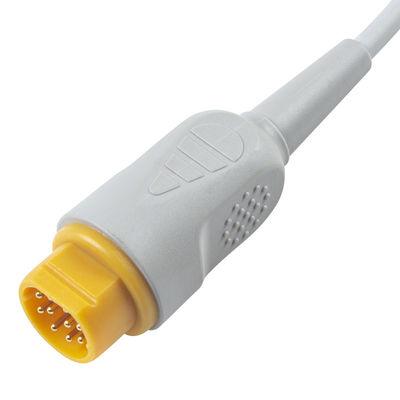 S-iemens/Draeger Çift IBP Adaptör Kablosu 10 Pin'den 7 Pin'e IBP Uzantı Kablosu