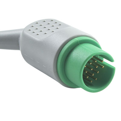 TPU Spacelabs uyumlu 3 Kurşun Kablo AHA Grabber