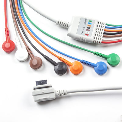2008594-002 7-Lead EKG Telemetri Hasta Kablo Görücü Işık Uyumlu GE Sağlık