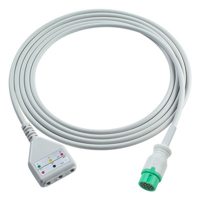 Comen EKG gövde kablosu DDstyle 3lider Leadwires Kablo 1.30M