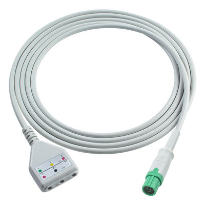 Drager EKG gövde kablosu Dinstyle 3lead Leadwires Kablo 1.30M
