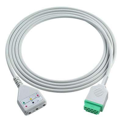 GE EKG Trunk Kablosu Din Style 3lead Leadwires Kablo 1.30M