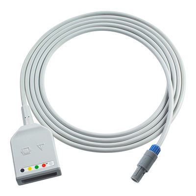 Biosys Lemo 6Pin 5Lead EKG Trunk Adaptörü Kablosu BPM-103 Tepas Kma800 EKG Uzantı Kablosu Euro Stili